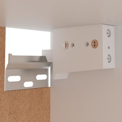 vidaXL 8 Piece Kitchen Cabinet Set Concrete Grey Engineered Wood