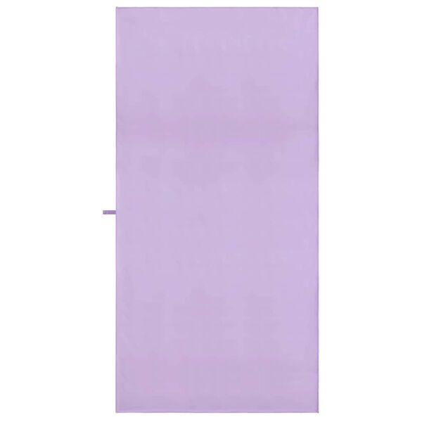 vidaXL Sports Towels 2 pcs Purple 180 x 90 cm Polyester and polyamide
