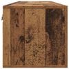 vidaXL Wall Cabinet Old wood 100 x 36.5 x 35 cm Engineered wood