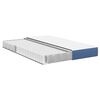 vidaXL Bed Mattress with Mattress Blue 140 x 200 cm Fabric
