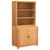 vidaXL Storage Furniture Set with Storage 2 pcs Brown 80 x 50 x 160 cm