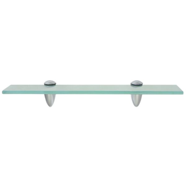 vidaXL Floating Shelves 2 pcs Glass 40x10 cm 8 mm