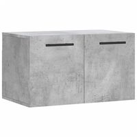 vidaXL Wall Cabinet Concrete Grey 60x36.5x35 cm Engineered Wood