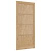 vidaXL Interior Door Brown 93 x 202 cm Plywood