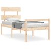 vidaXL Senior Bed without Mattress Single Solid Wood