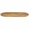 vidaXL Table Top 100x50x3.8 cm Oval Solid Wood Mango