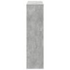 vidaXL Room Divider Concrete Grey 100x33x125.5 cm Engineered Wood