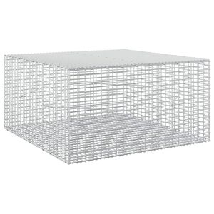 vidaXL Gabion with 3.5 mm Wire and 5x2.5 cm Mesh 100x100x50 cm