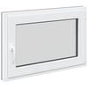 vidaXL Basement Window "RISOR" 90x50 cm Tilt&Turn DIN Right Anthracite