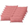 vidaXL Cushion Cover 12 pcs HEERLEN Pink 40 x 80 cm Velvet