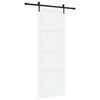 vidaXL Sliding Door ORKDAL 83 x 232 cm Solid Pine Wood White