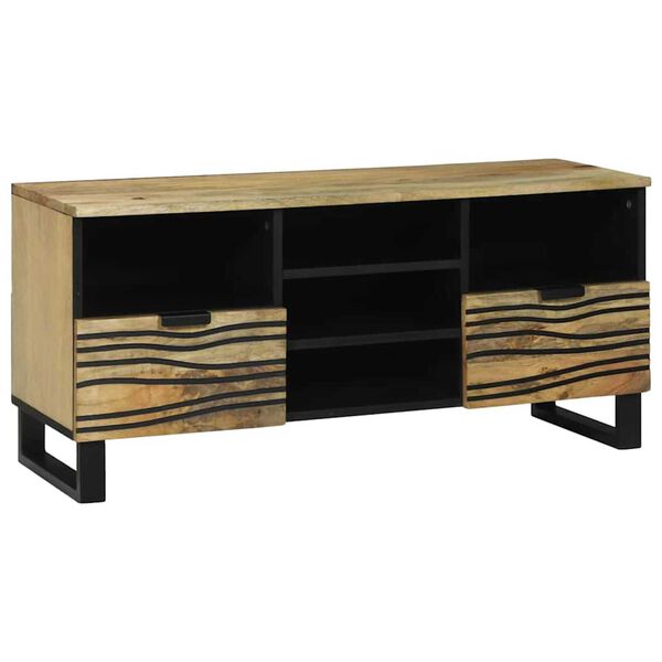 vidaXL TV Units with Drawer Brown 100 x 33 x 46 cm Engineered wood