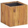 vidaXL Raised Bed | Brown | Solid acacia wood with a natural oil finish | Small