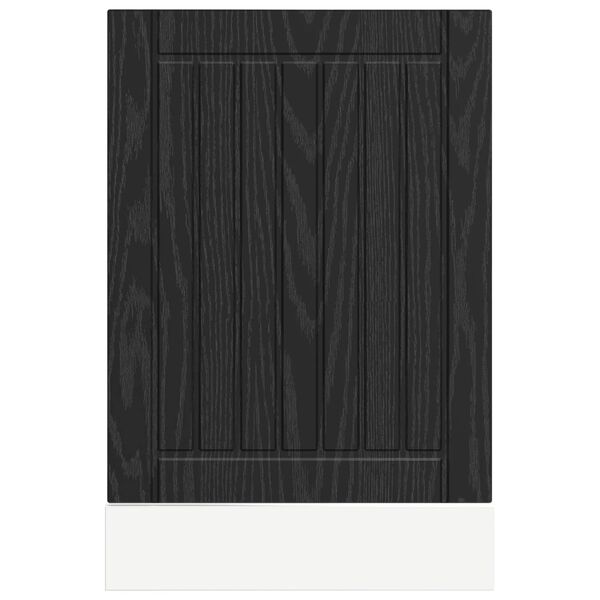vidaXL Kitchen Cabinet Black Oak 45 x 1.5 x 67 cm Engineered Wood