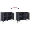 vidaXL Sideboard Anthracite 100.5x39x79 cm Steel