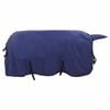 vidaXL Horse Blanket Navy Blue 145 cm Polyester Fleece