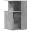 vidaXL Side Table Concrete Grey 35x35x60 cm Engineered Wood