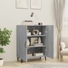 vidaXL Sideboard Grey Sonoma 70x34x90 cm Engineered Wood
