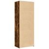 vidaXL Highboard Smoked Oak 70x42.5x185 cm Engineered Wood