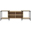 vidaXL TV Cabinet Sonoma Oak 153x37x50 cm Engineered Wood