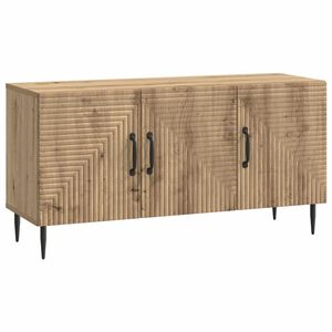 vidaXL TV Cabinet Artisan Oak 99 x 34.5 x 50 cm Engineered Wood