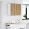 vidaXL Kitchen Wall Cabinet Lyon&nbsp;Artisan Oak&nbsp;60x31x60 cm Engineered Wood