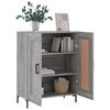 vidaXL Sideboard Grey Sonoma 69.5x34x90 cm Engineered Wood