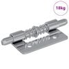 vidaXL Latch 1800 pcs Silver 46 x 17 x 1.2 mm Steel