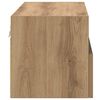 vidaXL TV Wall Cabinet Artisan Oak 60 x 30 x 30 cm Engineered Wood