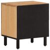 vidaXL Bedside Cabinet 40x33x46 cm Solid Wood Mango