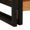 vidaXL Console Tables 2 pcs Brown 200 x 33 x 75 cm Solid Acacia Wood