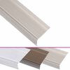 vidaXL Stair Nosings in L-shape 5 pcs Aluminium 100 cm Champagne