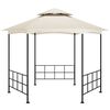 vidaXL Gazebo with Sidewalls 3.1x2.7 m Cream