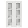 vidaXL Hanging Cabinet White 60 x 31 x 100 cm Engineered Wood