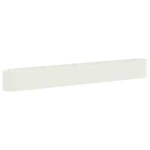 vidaXL Raised Garden Bed White 360 x 40x 40 cm
