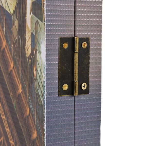 vidaXL Folding Room Divider 120x170 cm Sydney Harbour Bridge