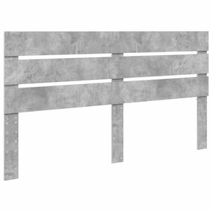 vidaXL Headboard Concrete Grey Engineered Wood
