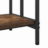 vidaXL Cloth Rack Smoked Oak 60 x 30 x 100.5 cm Engineered wood