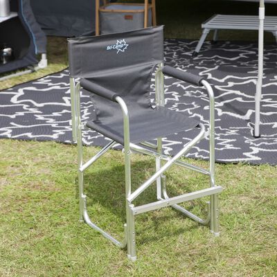 Bo-Camp Folding High Chair Anthracite