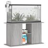 vidaXL Aquarium Stand Grey Sonoma 101x41x58 cm Engineered Wood
