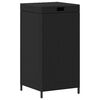 vidaXL Outdoor Garbage Bin Black 40 x 40 x 80 cm Poly Rattan