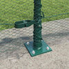 vidaXL Fence Post Green 50 x 0.6 m (13 mm mesh) Steel and PVC