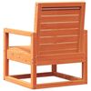 vidaXL Garden Chair Wax Brown 57.5x63x76 cm Solid Wood Pine