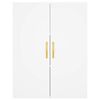 vidaXL Highboard White 69.5x34x180 cm Engineered Wood