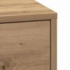 vidaXL Bedside Cabinet Artisan Oak 38 x 34 x 61 cm Engineered wood
