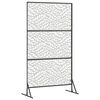 vidaXL Privacy Screen Grey 100 x 50 x 180 cm Steel