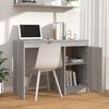 vidaXL Desk Grey Sonoma 100x50x76 cm Engineered Wood