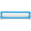 vidaXL Toddler Safety Bed Rail 2 pcs Blue 150x42 cm