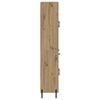 vidaXL Highboard Artisan Oak 69.5 x 34 x 180 cm Engineered Wood