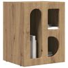 vidaXL Bedside Table Artisan Oak 40 x 35 x 50 cm Engineered Wood